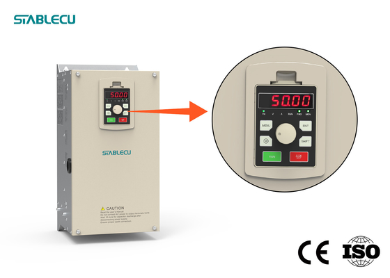 Gray Three Phase Frequency Converter V/F Torque Control Mode